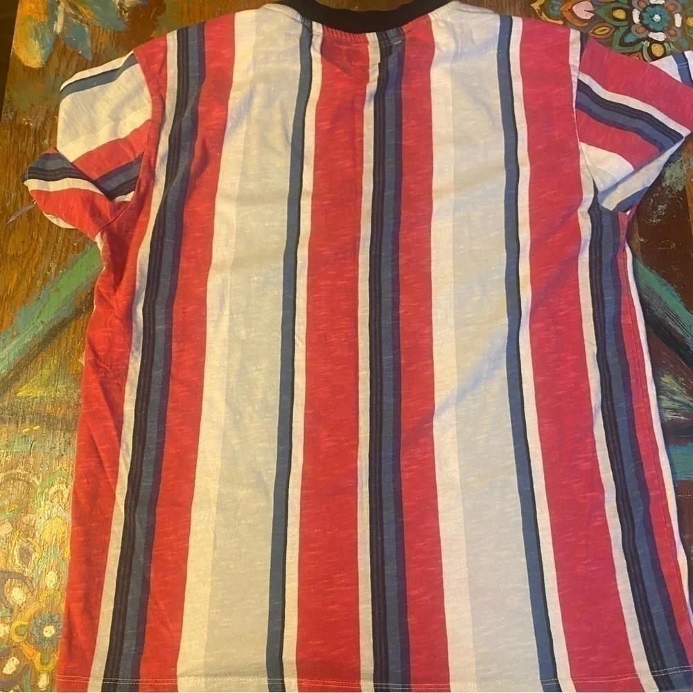 Really Clean Classic Guess Originals Los Angeles Striped Shirt Size Small - Picture 2 of 8
